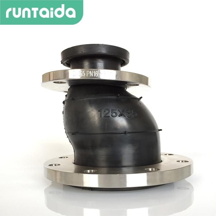 潤(rùn)泰達-KPYT偏心異徑橡膠接頭(tóu)偏心變徑橡膠軟接頭柔(róu)性接頭